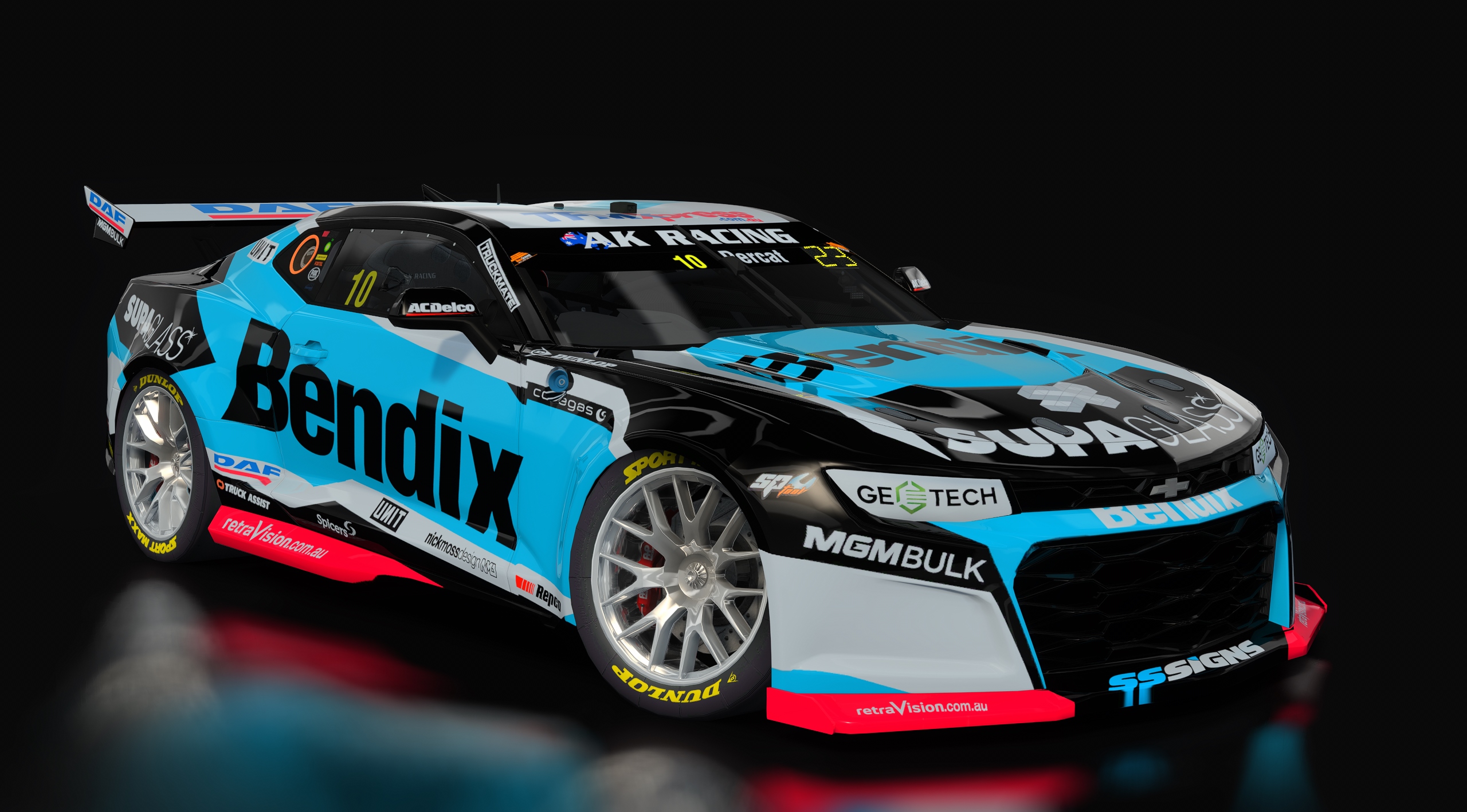 Supercars Gen3 Camaro AK Preview Image