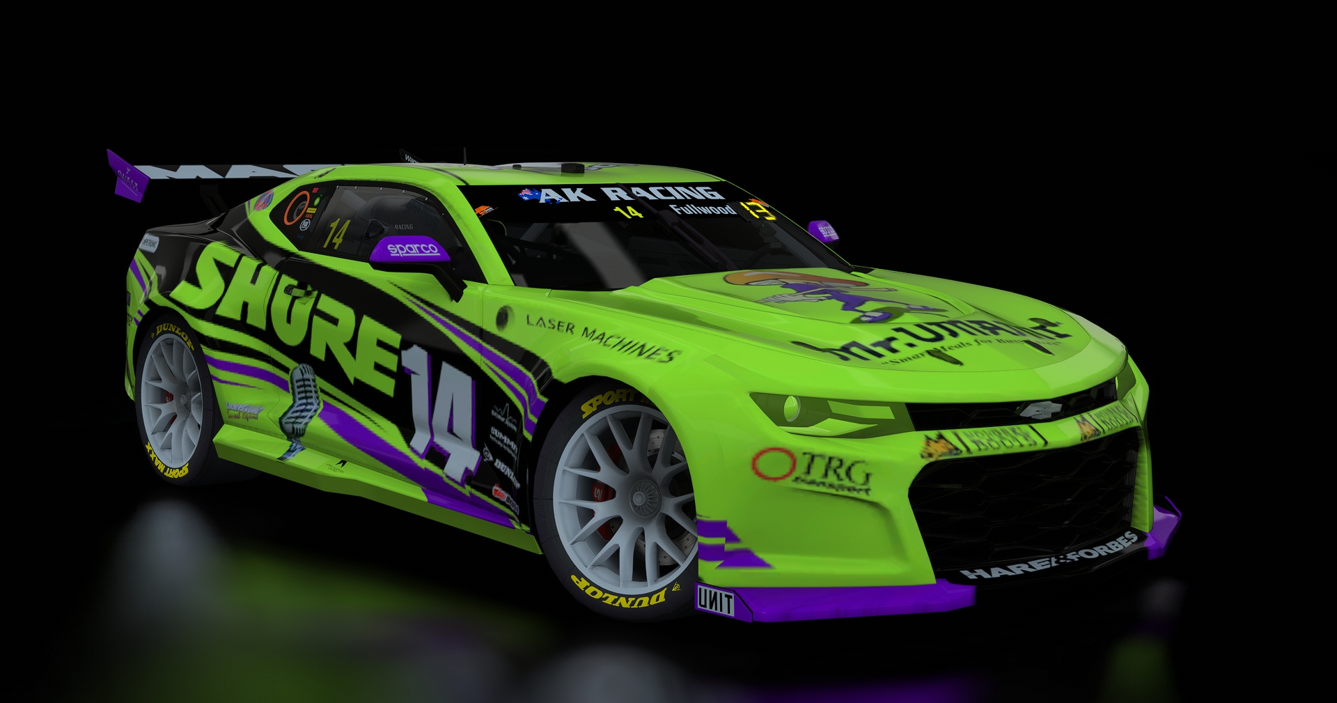 Supercars Gen3 Camaro AK, skin 14_shure_2025