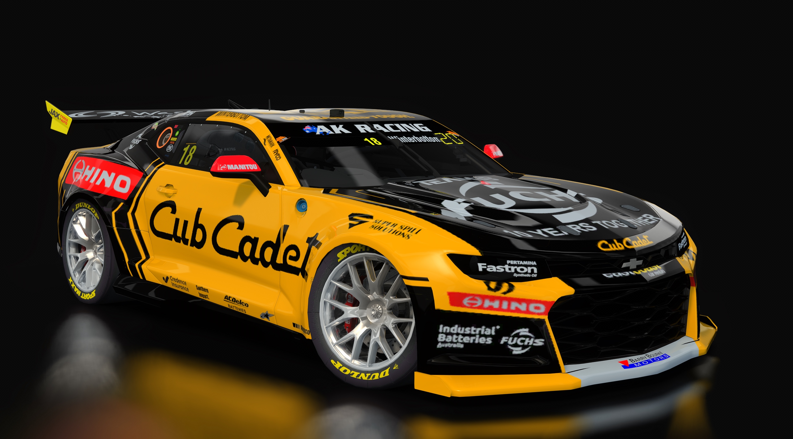 Supercars Gen3 Camaro AK, skin 18_cub_cadet