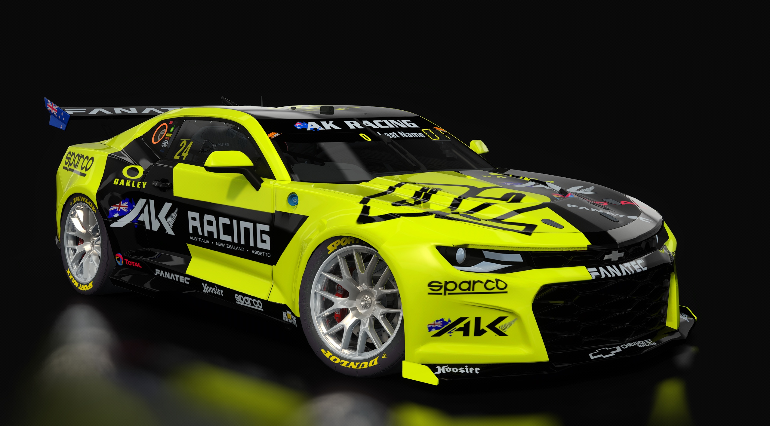 Supercars Gen3 Camaro AK, skin 2024_ak_camaro