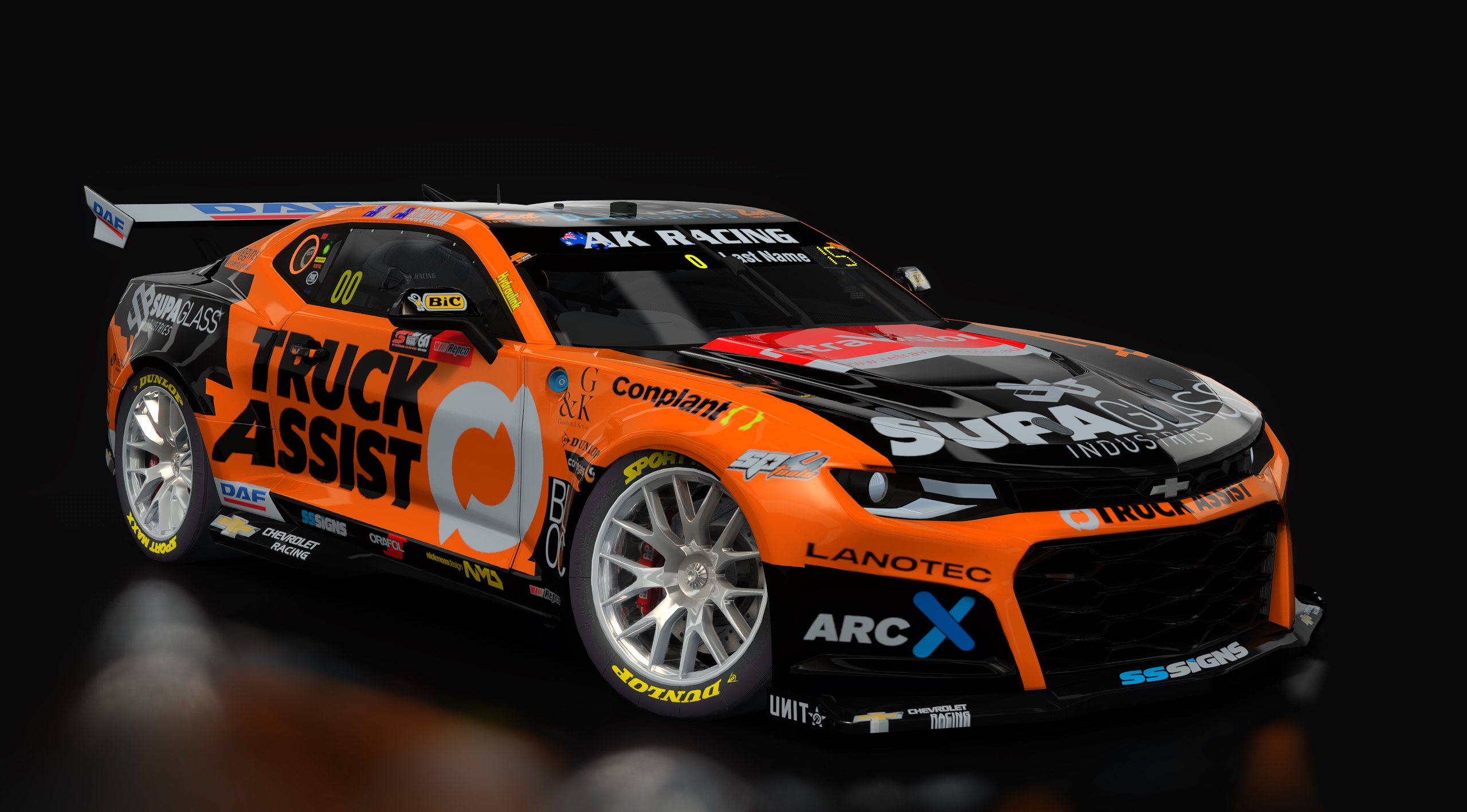 Supercars Gen3 Camaro AK, skin 35_msr