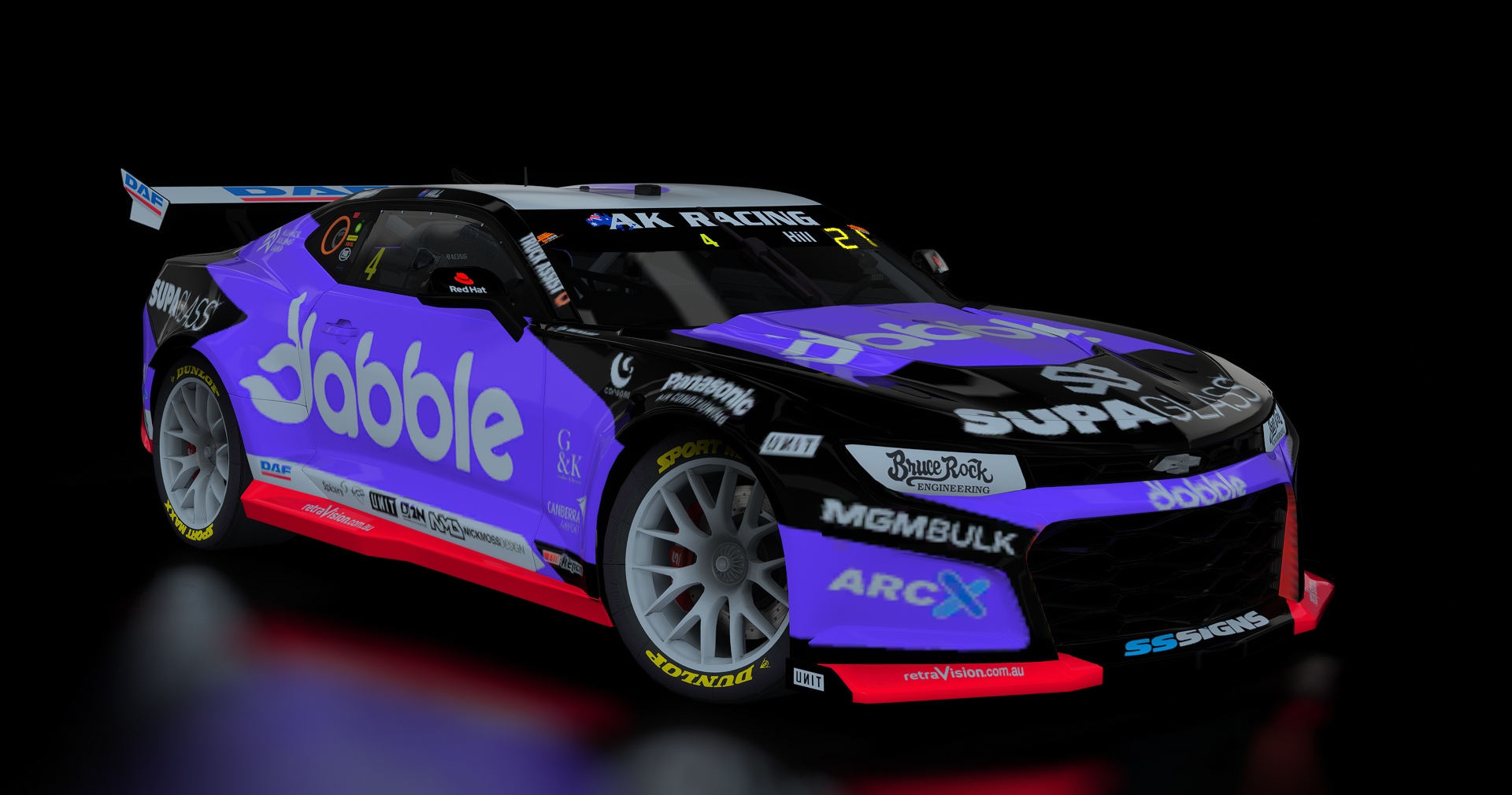 Supercars Gen3 Camaro AK, skin 4_dabble