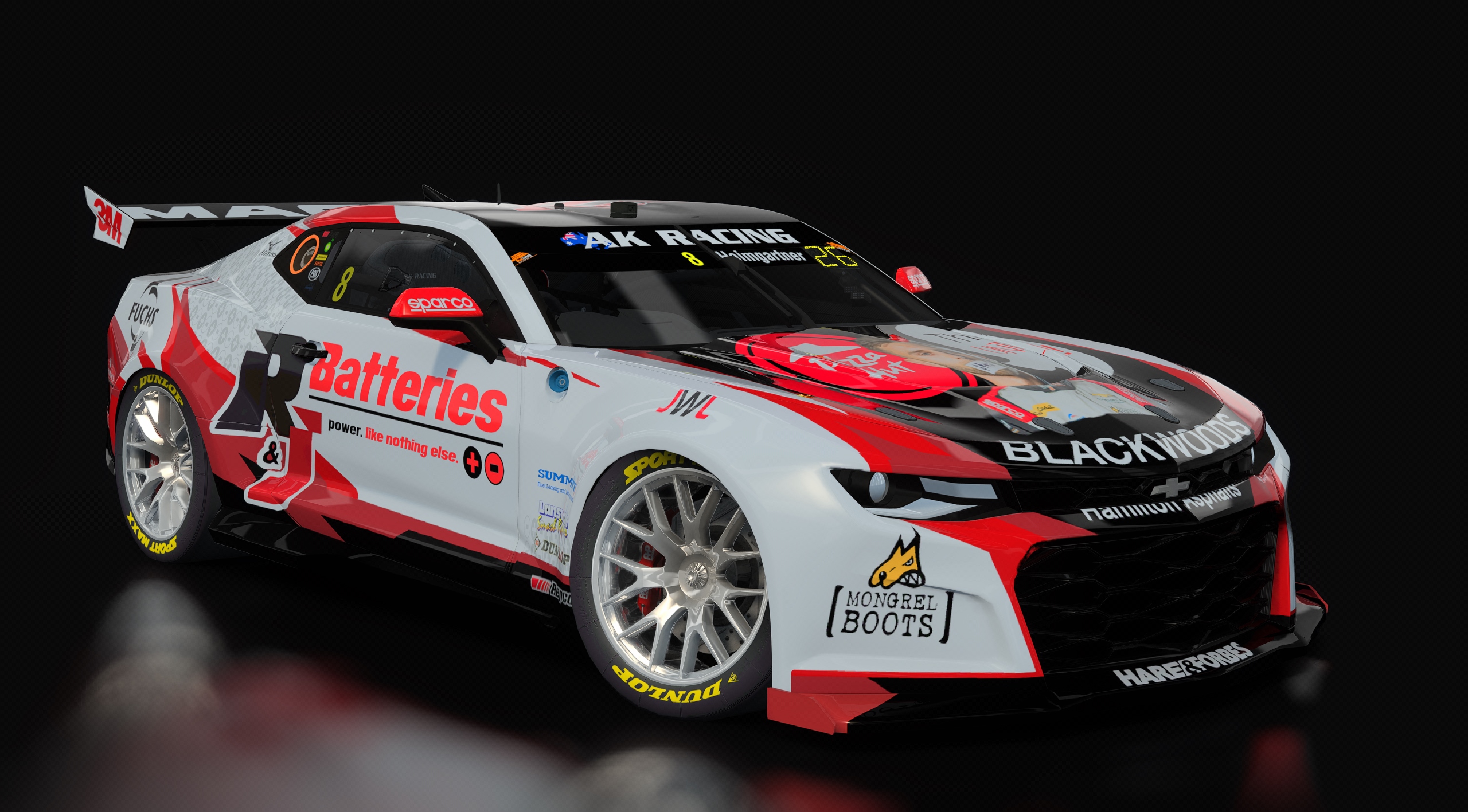 Supercars Gen3 Camaro AK, skin 8_andre_fuck_it