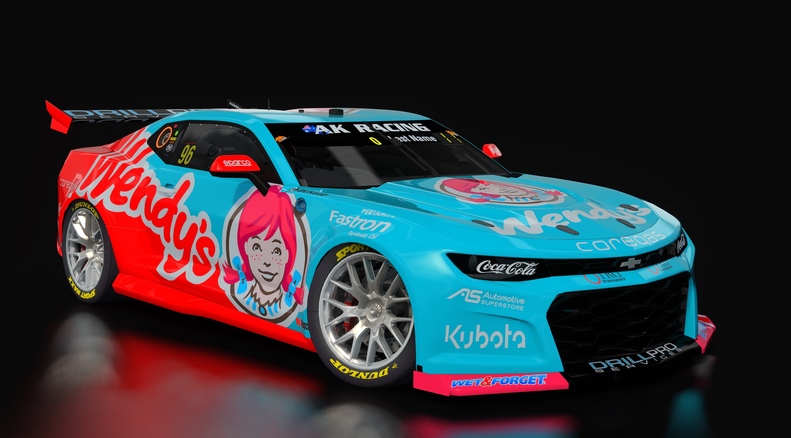 Supercars Gen3 Camaro AK, skin 96_macauley_jones_wendy