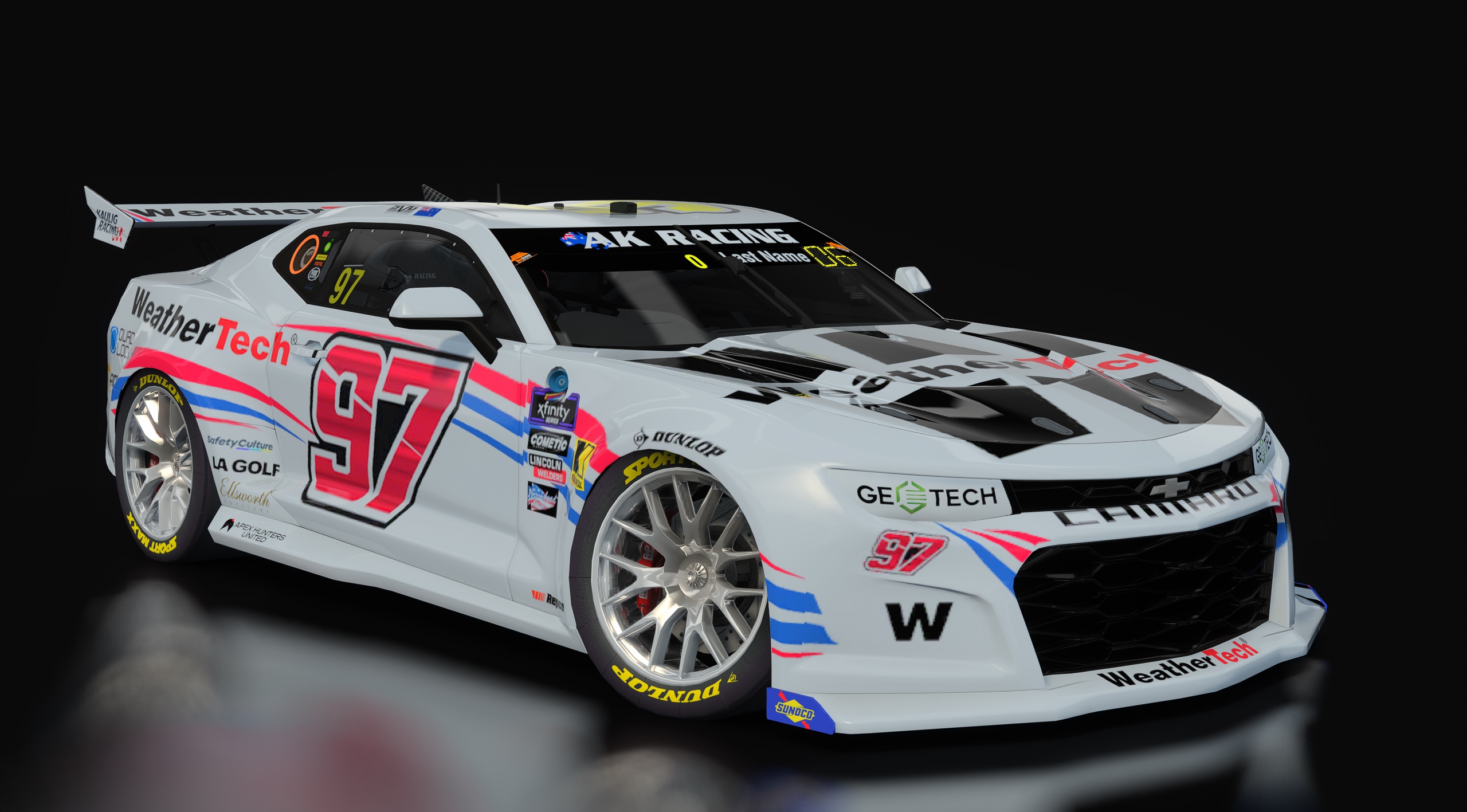Supercars Gen3 Camaro AK, skin 97_weathertech
