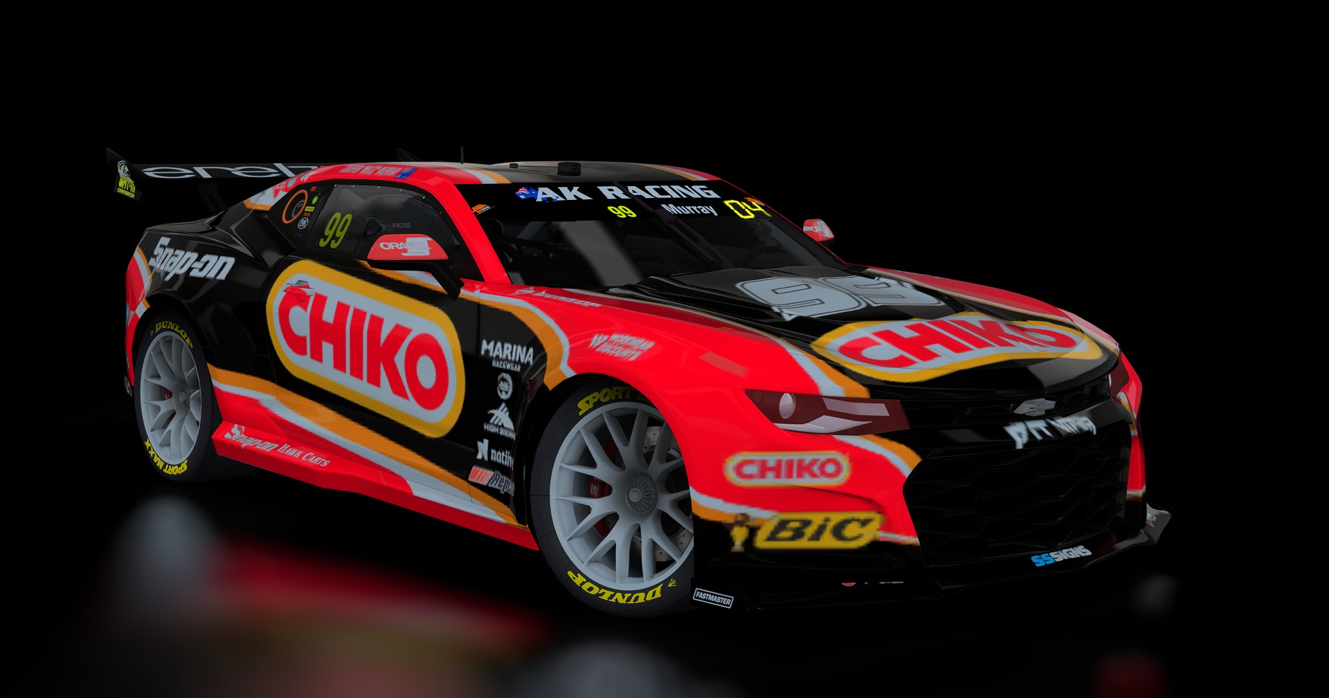 Supercars Gen3 Camaro AK, skin 99_chiko_2025