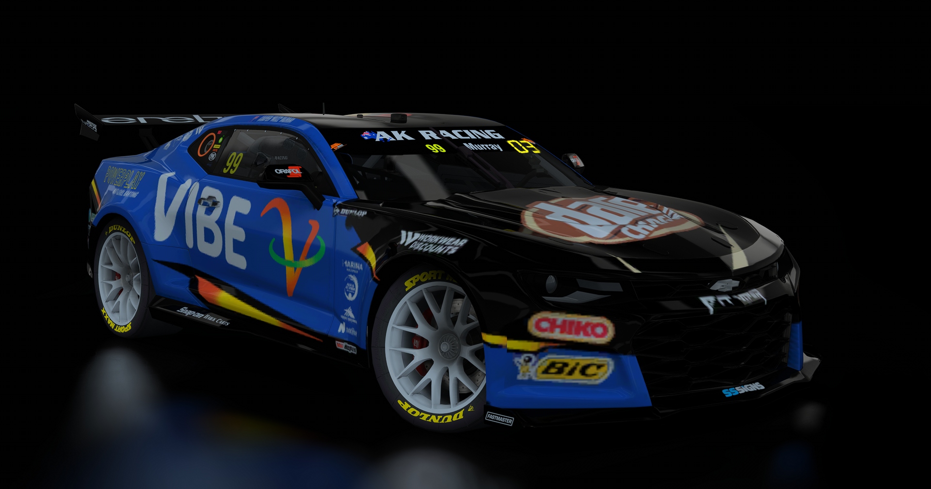Supercars Gen3 Camaro AK, skin 99_vibe_2025