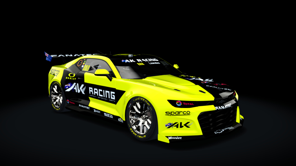 Supercars Gen3 Camaro AK, skin AK_camaro