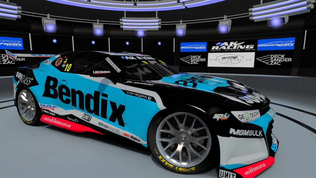 Supercars Gen3 Camaro AK, skin BENDIX_10 Richard