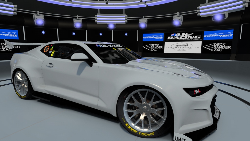 Supercars Gen3 Camaro AK, skin BJR Racing