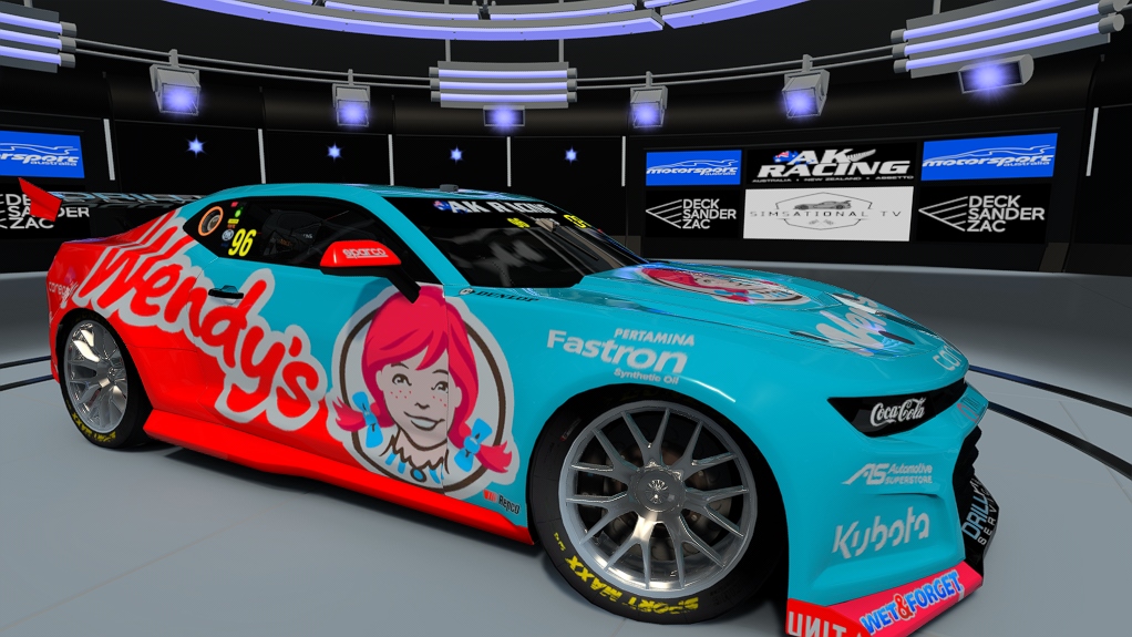 Supercars Gen3 Camaro AK, skin Macauley Jones 2024 Wendy