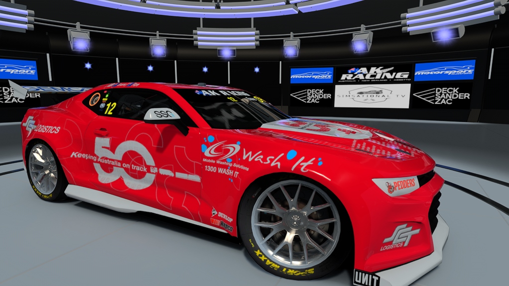 Supercars Gen3 Camaro AK, skin SCT_12_Sandown_50th_Edition