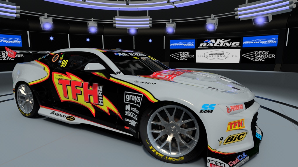 Supercars Gen3 Camaro AK, skin TFH_99_Richard