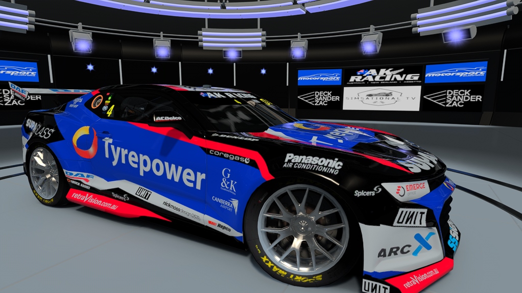 Supercars Gen3 Camaro AK, skin TYREPOWER_4