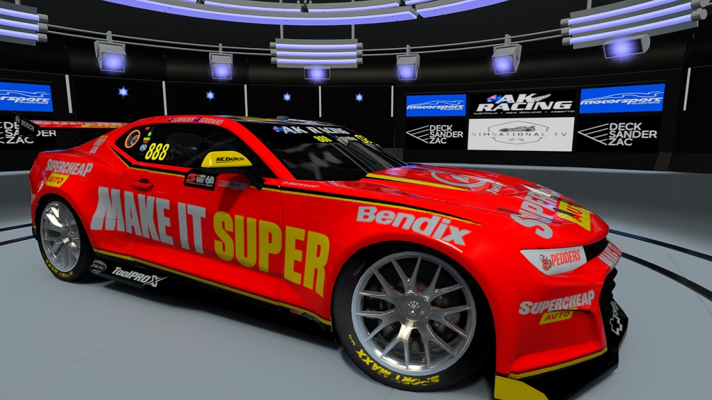 Supercars Gen3 Camaro AK, skin Triple_Eight_Bathurst_1000