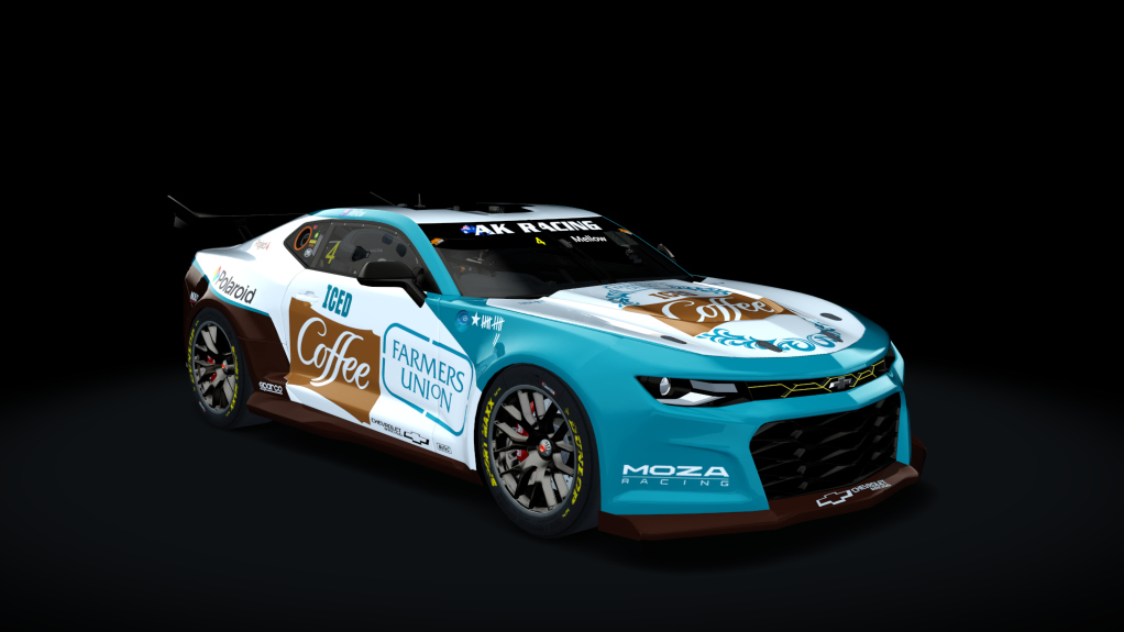 Supercars Gen3 Camaro AK, skin akr_s13_mellow_retro