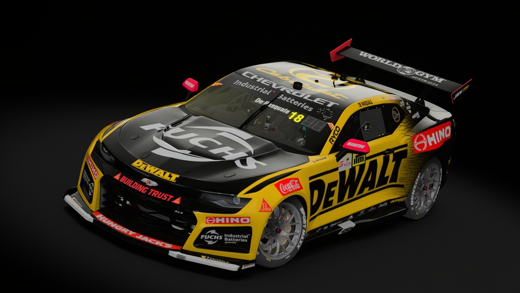 AKR Supercars Gen3 Camaro V2.0, skin 18_De_Pasquale_2026