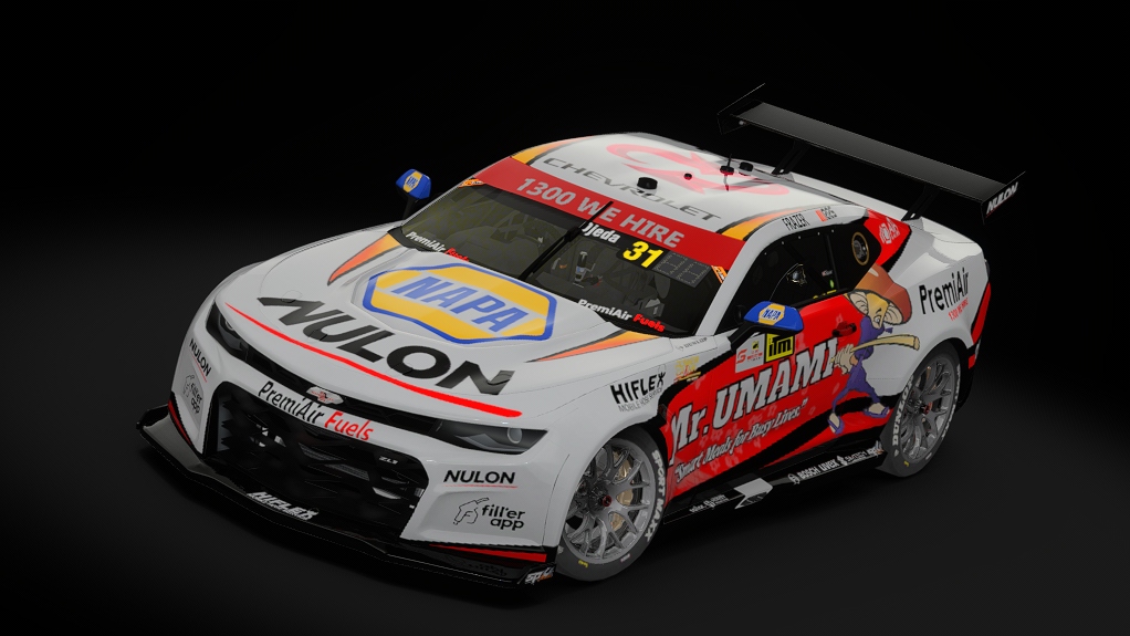 AKR Supercars Gen3 Camaro V2.0, skin 31_Ojeda_2026
