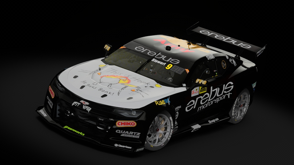 AKR Supercars Gen3 Camaro V2.0, skin 9_stewart_ruapuna_2026