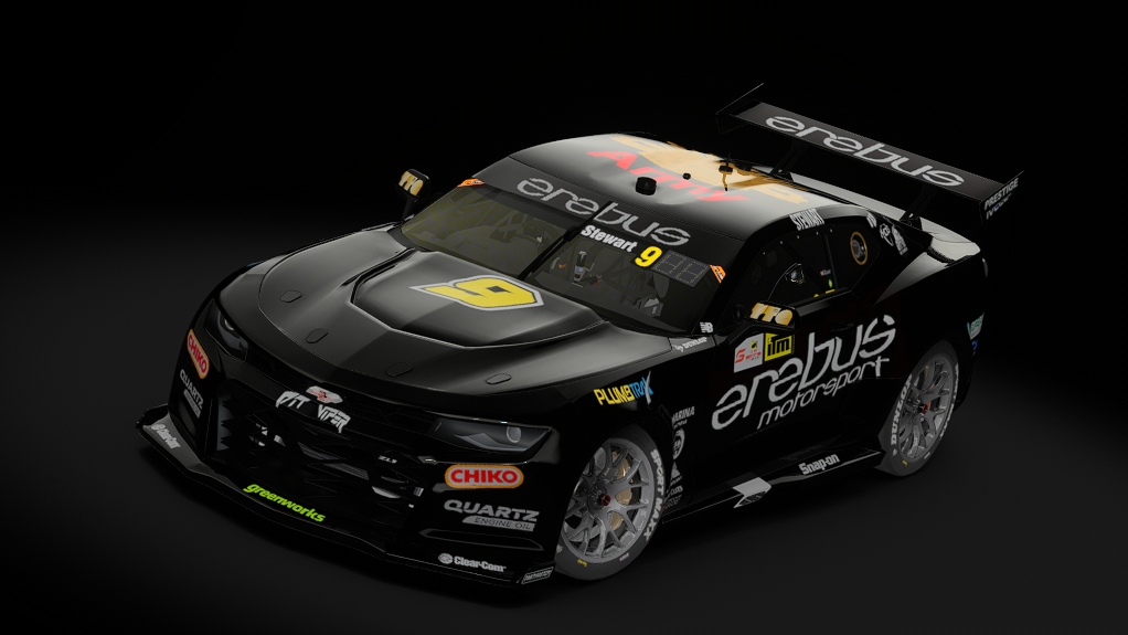 AKR Supercars Gen3 Camaro V2.0, skin 9_stewart_taupo_2026
