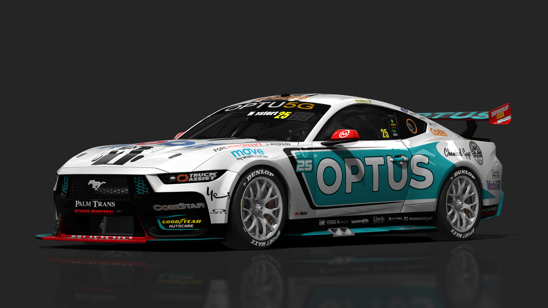 AKR Supercars Gen3 Mustang 2026 Preview Image