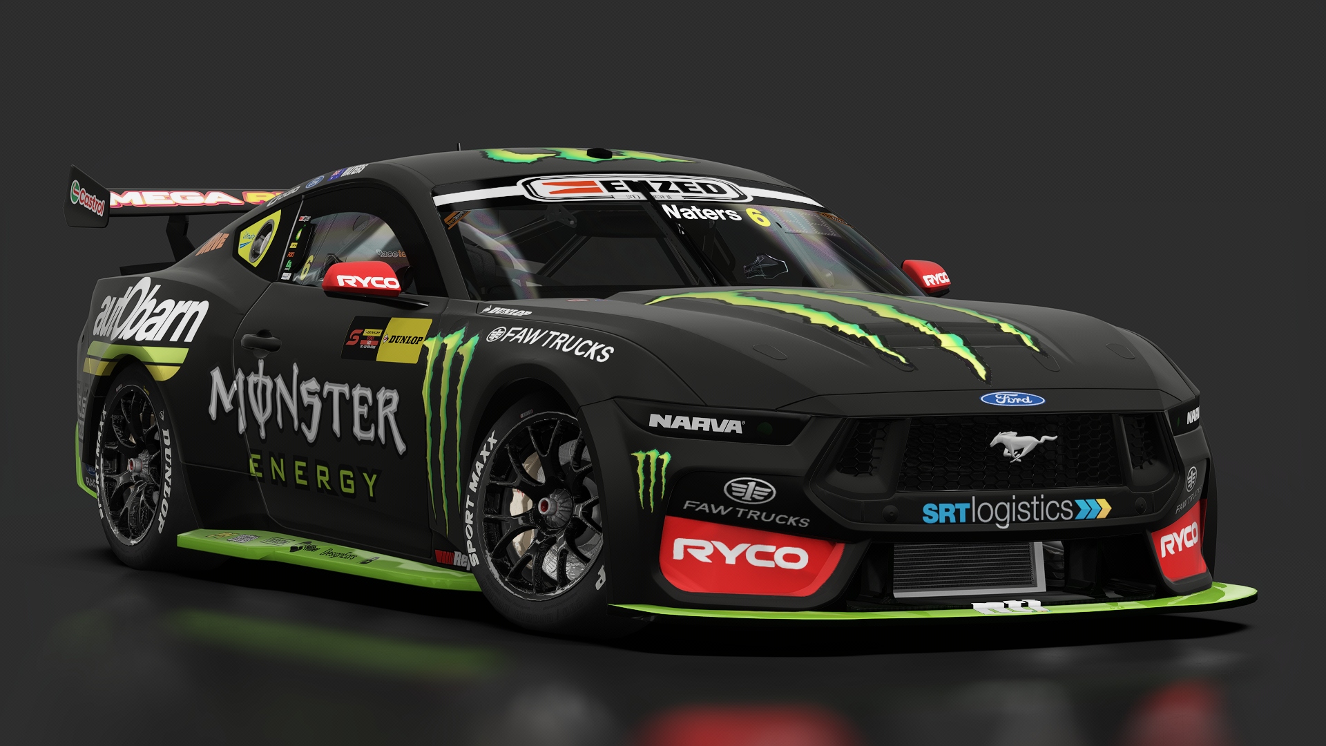 AKR Supercars Gen3 Mustang 2026, skin 2026_6_waters