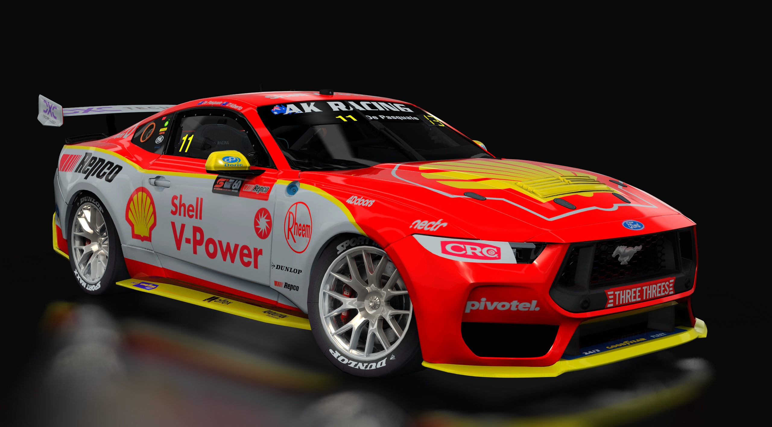 Supercars Gen3 Mustang AK Preview Image
