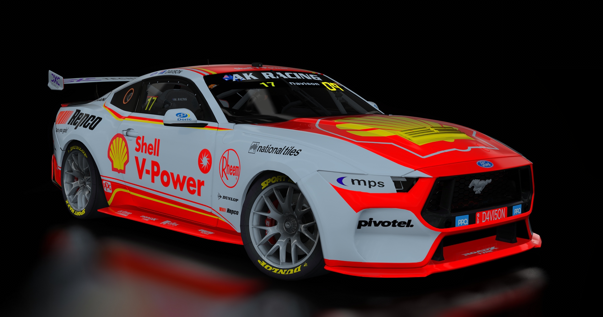 Supercars Gen3 Mustang AK Preview Image