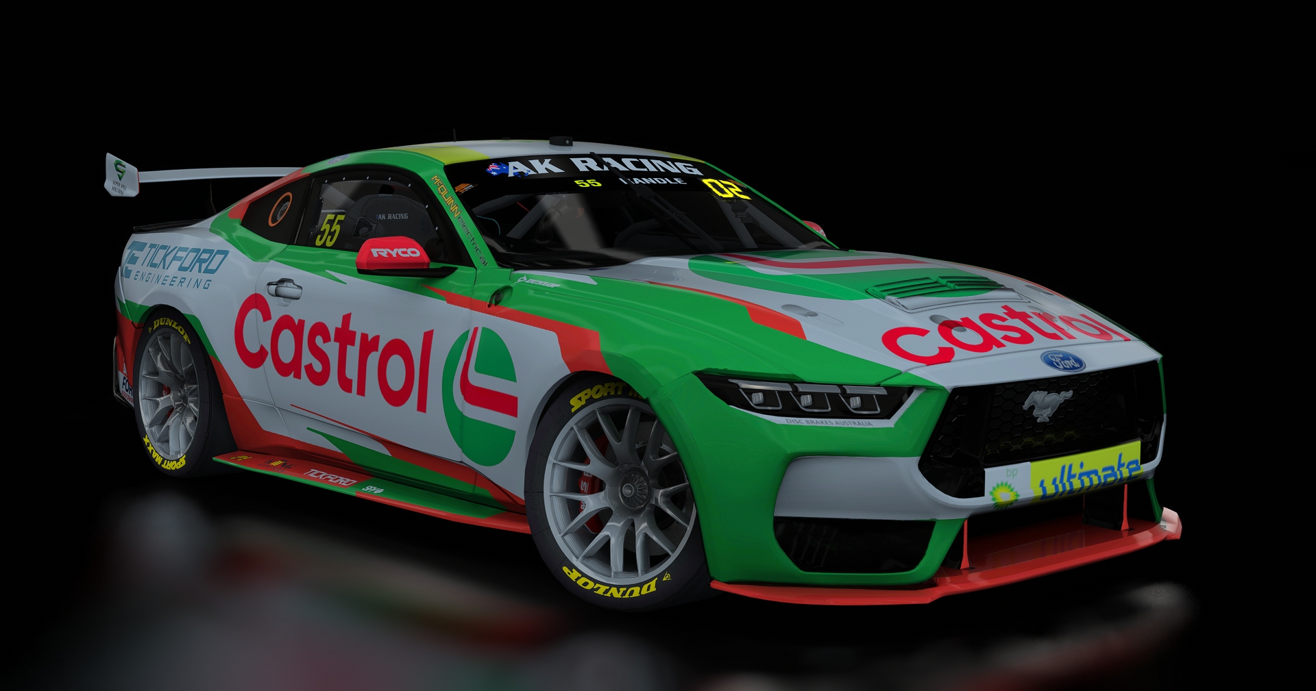 Supercars Gen3 Mustang AK, skin 55_randle_2025