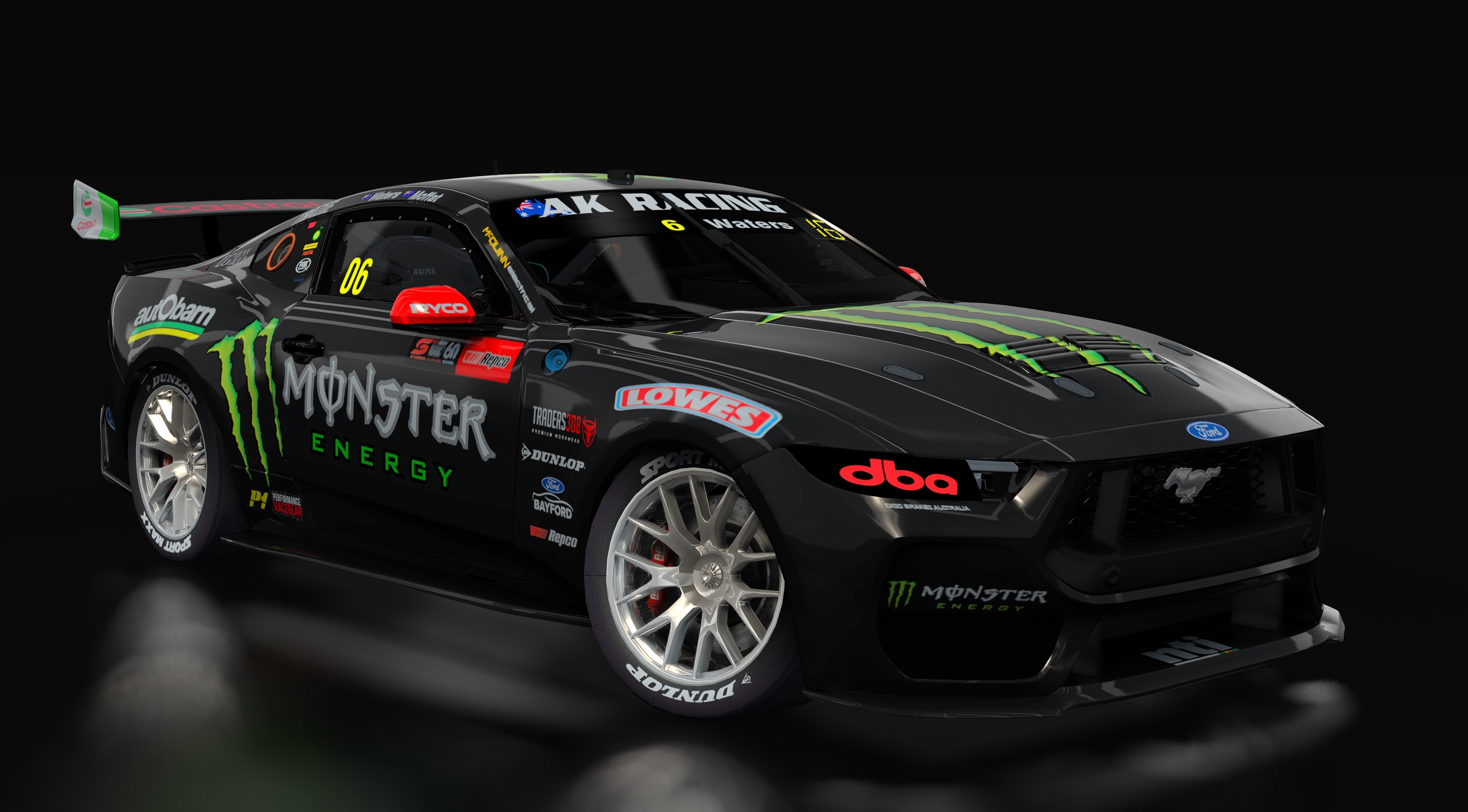 Supercars Gen3 Mustang AK, skin 6_waters