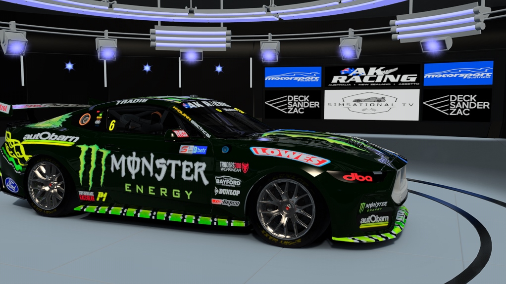 Supercars Gen3 Mustang AK, skin Cam Waters Indigenous 2023