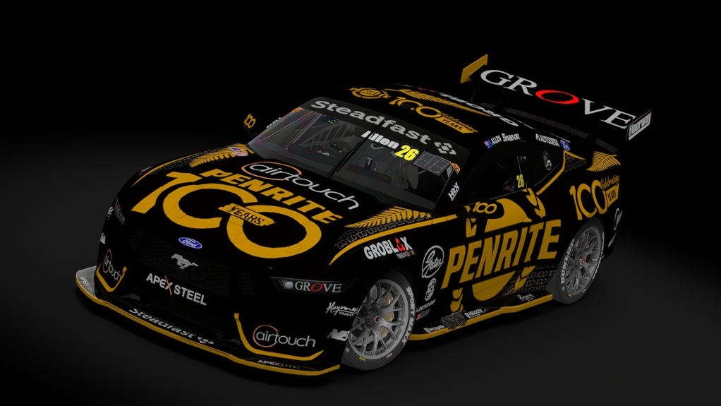 AKR Supercars Gen3 Mustang V2.0, skin 26_allen_NZ_2026