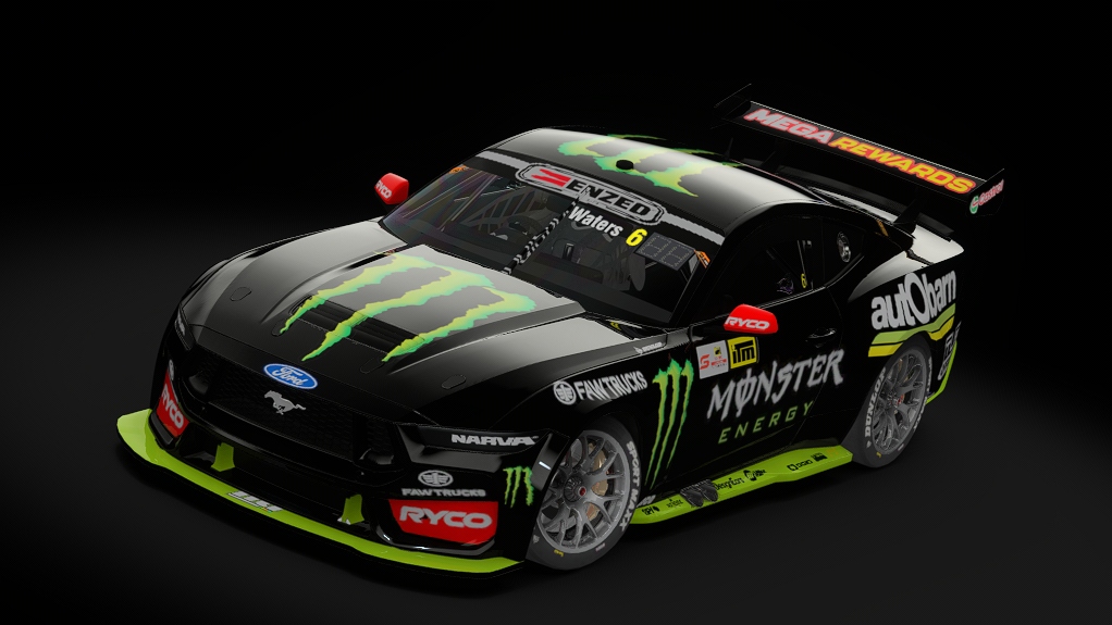 AKR Supercars Gen3 Mustang V2.0, skin 6_waters_2026