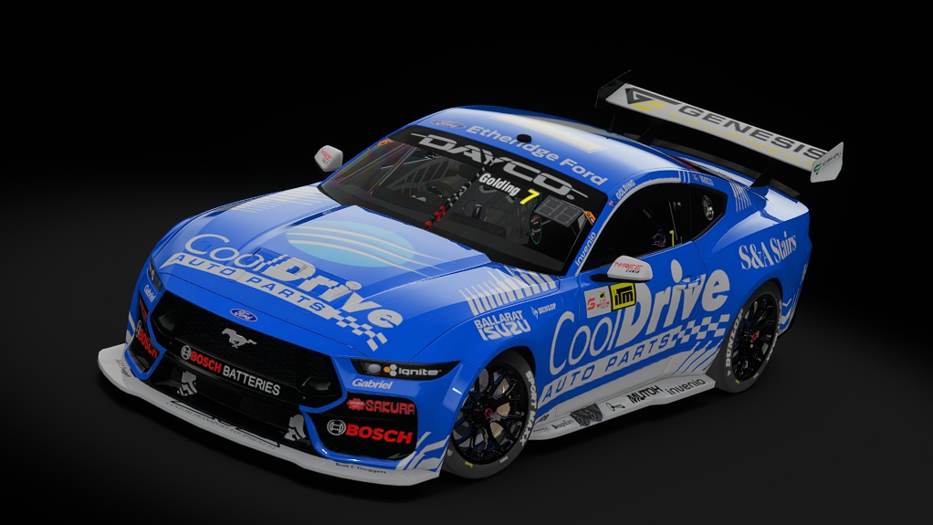 AKR Supercars Gen3 Mustang V2.0, skin 7_golding_2026