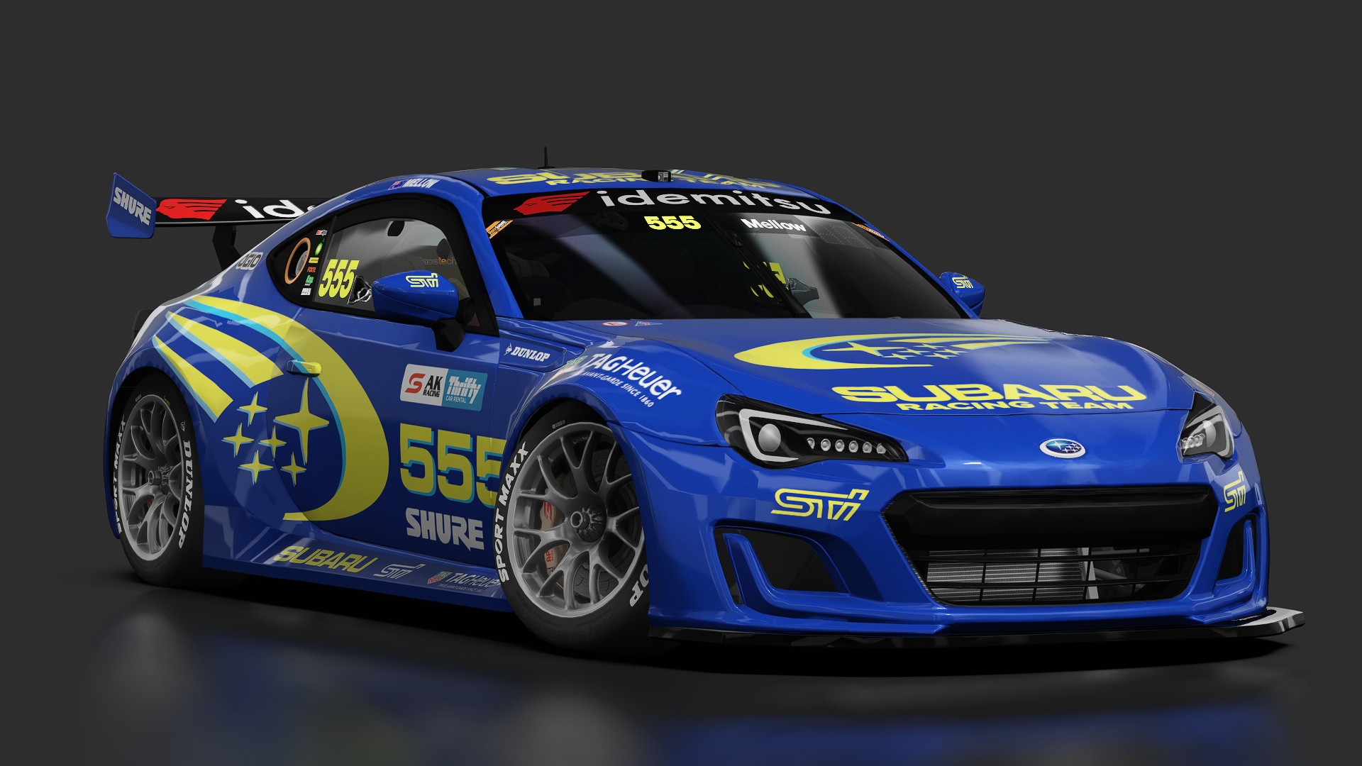 AKR Supercars Gen3 Subaru 2026, skin 2026_subaru_555