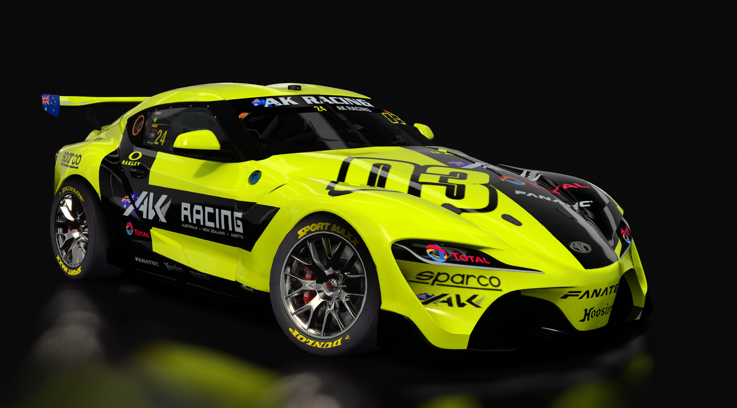 Supercars Gen3 Supra AK Preview Image