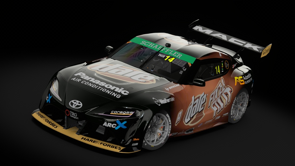 AKR Supercars Gen3 Supra V2.0, skin 2026_14_hill