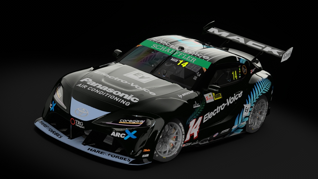 AKR Supercars Gen3 Supra V2.0, skin 2026_14_hill_taupo