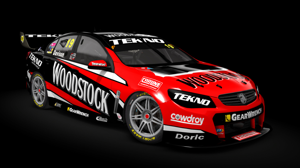 Supercar (V8) Holden Commodore VF, skin 2017_019_r01