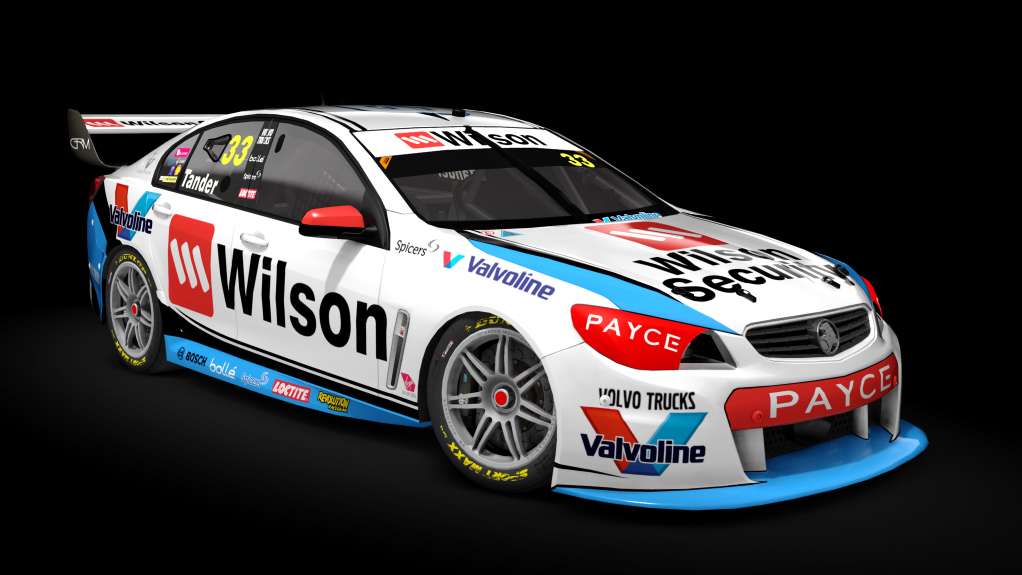 Supercar (V8) Holden Commodore VF, skin 2017_033_r01