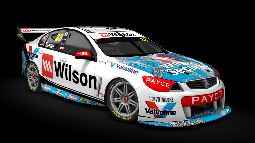 Supercar (V8) Holden Commodore VF, skin 2017_033_r08