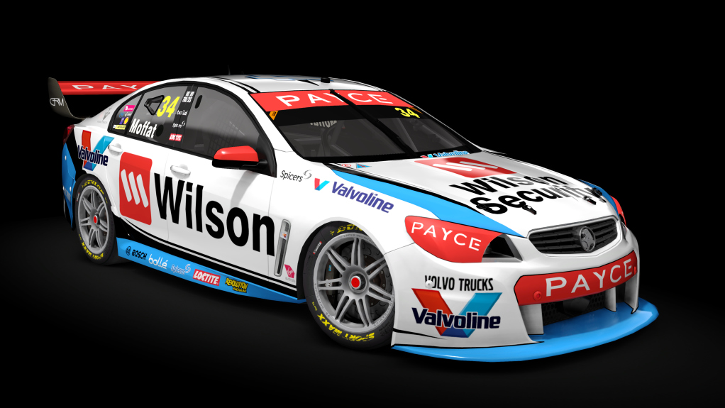 Supercar (V8) Holden Commodore VF, skin 2017_034_r01