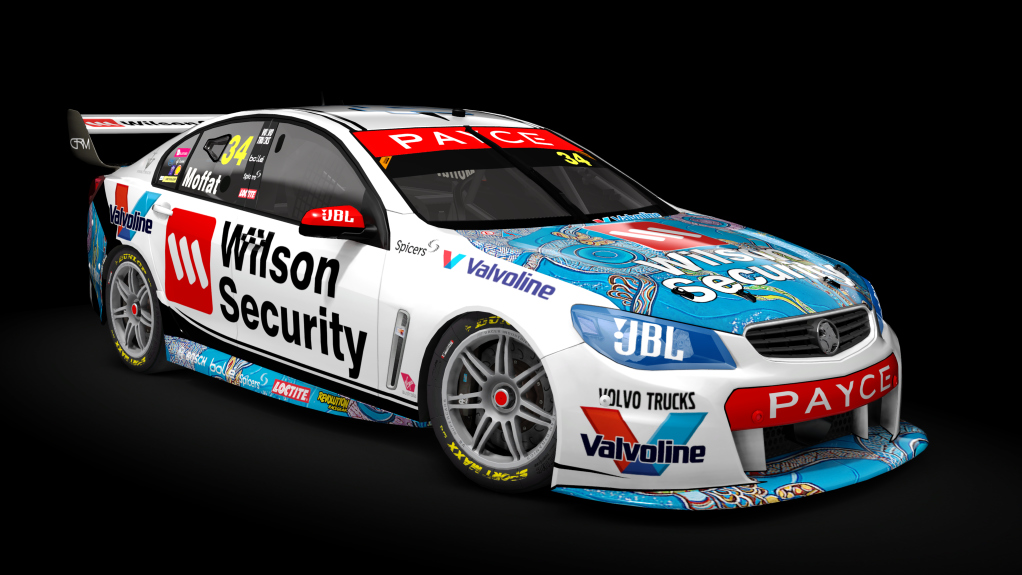 Supercar (V8) Holden Commodore VF, skin 2017_034_r08