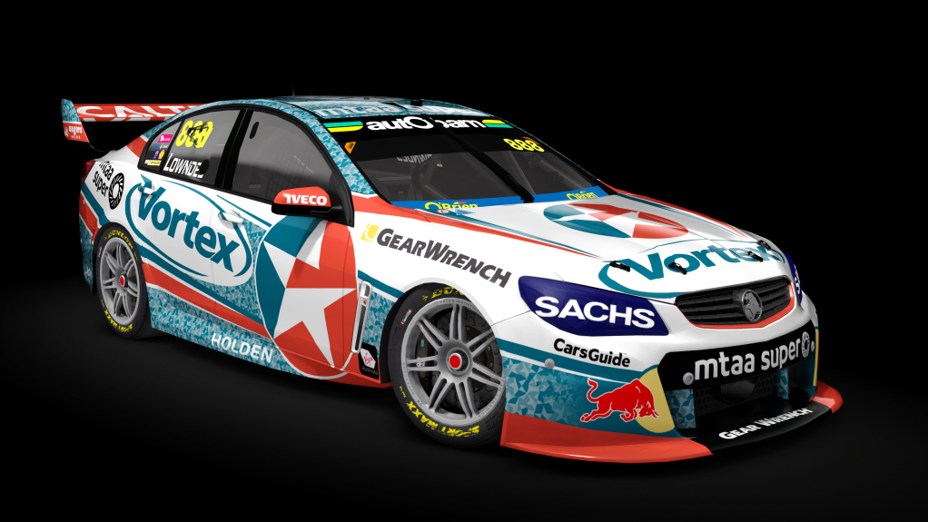 Supercar (V8) Holden Commodore VF, skin 2017_888_r01