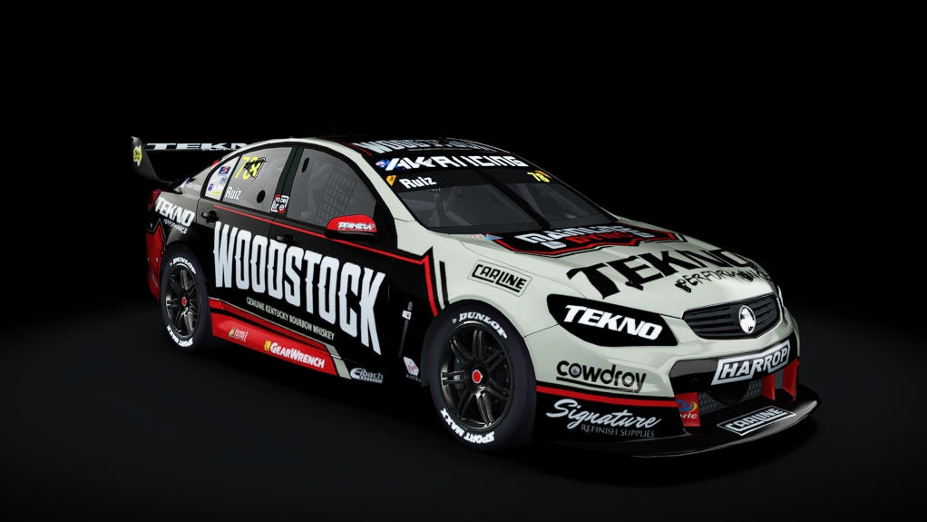 Supercar (EV8) Holden Commodore VF, skin akr_12_ruiz