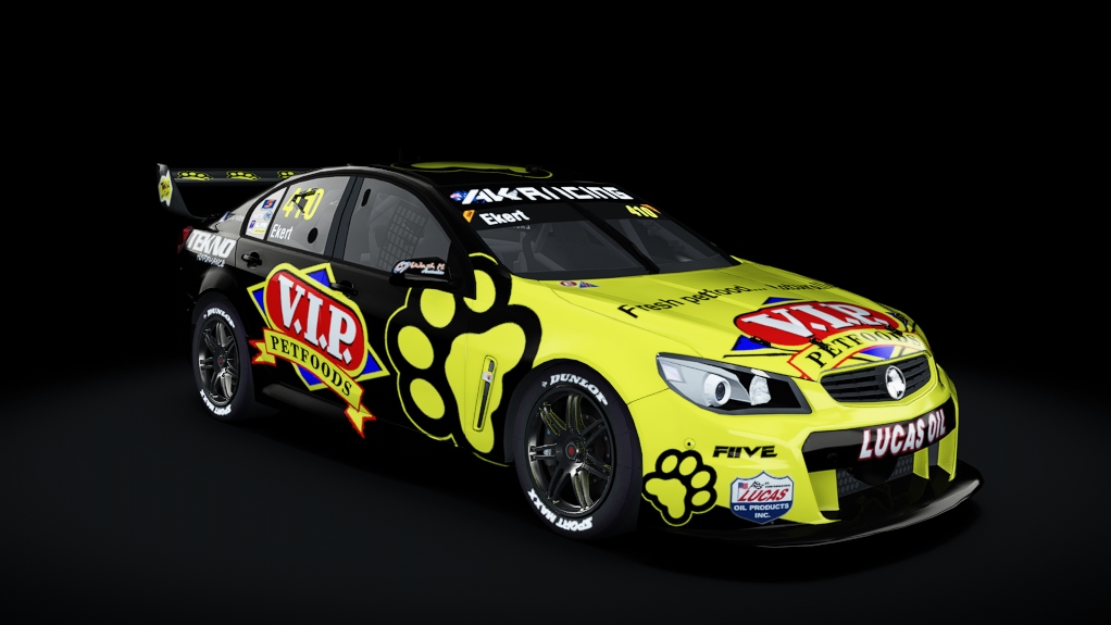 Supercar (EV8) Holden Commodore VF, skin akr_b4_ekert_pyne