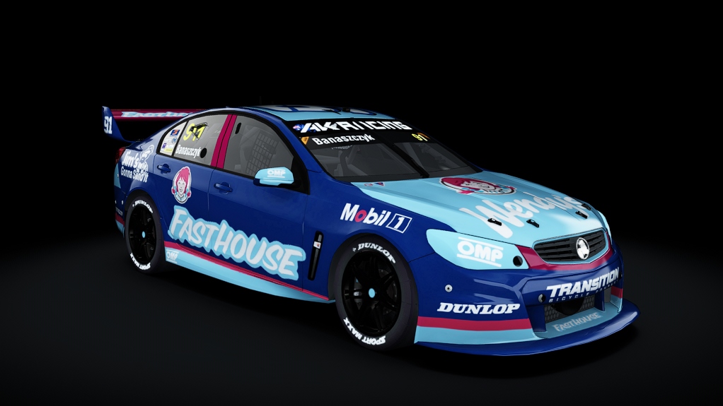 Supercar (EV8) Holden Commodore VF, skin akr_s12_banaszczyk