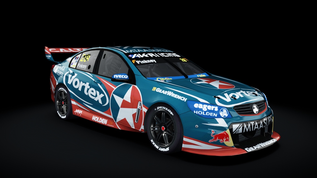 Supercar (EV8) Holden Commodore VF, skin akr_s12_pinkney