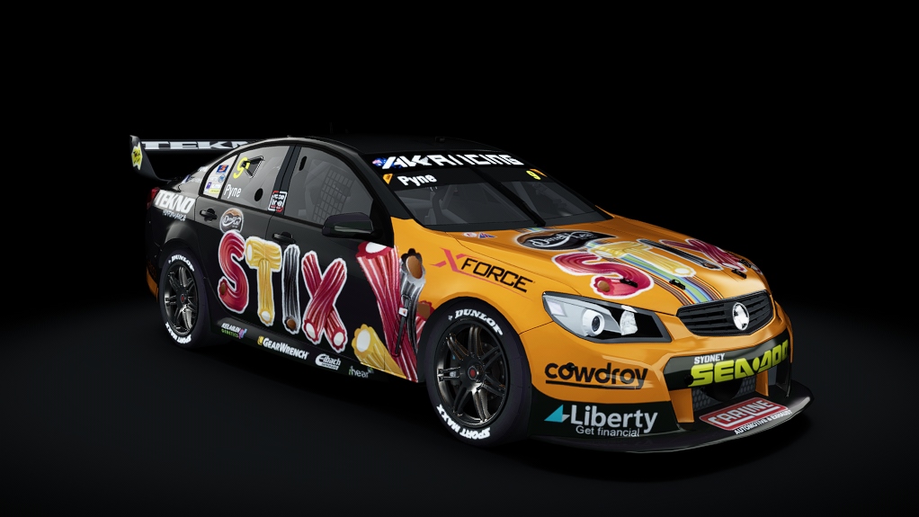 Supercar (EV8) Holden Commodore VF, skin akr_s12_pyne