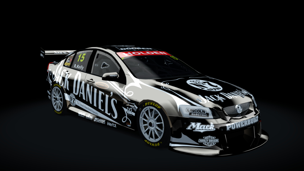 Supercar (V8) Commodore VE, skin jackdaniels_15_2011